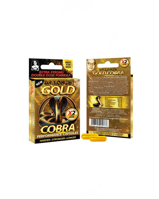 Dr Longs Gold Cobra Capsules Pack Of 2