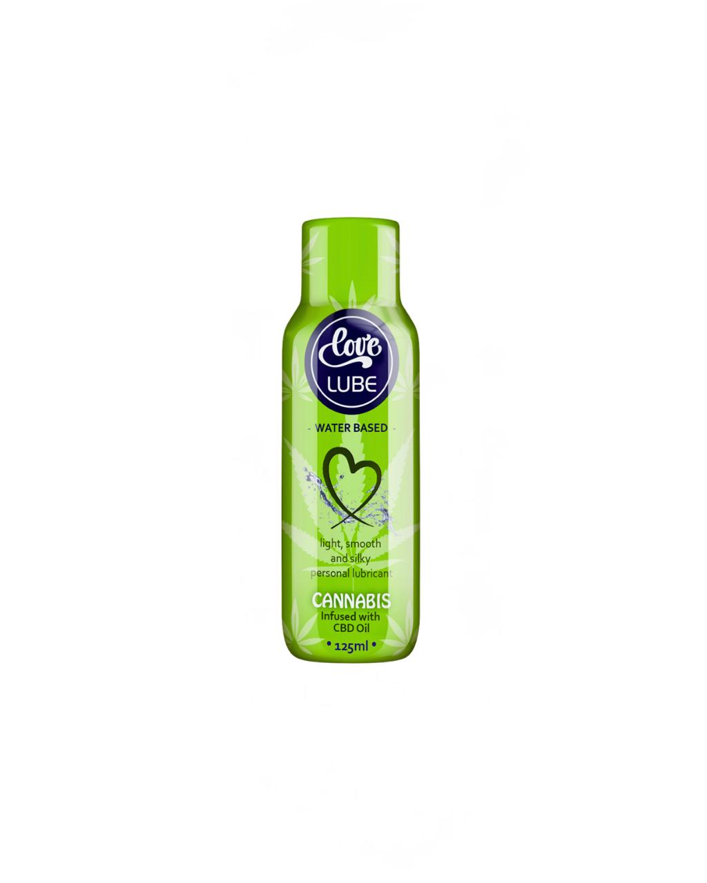 Love Lube Canna Water-Based Lubricant Original 125ml
