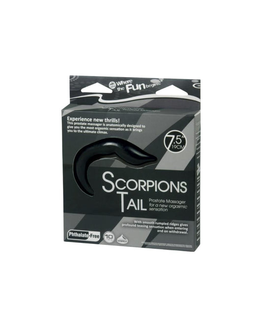 Scorpions Tail 7,5 inch PVC Waterproof | Prostate Massager