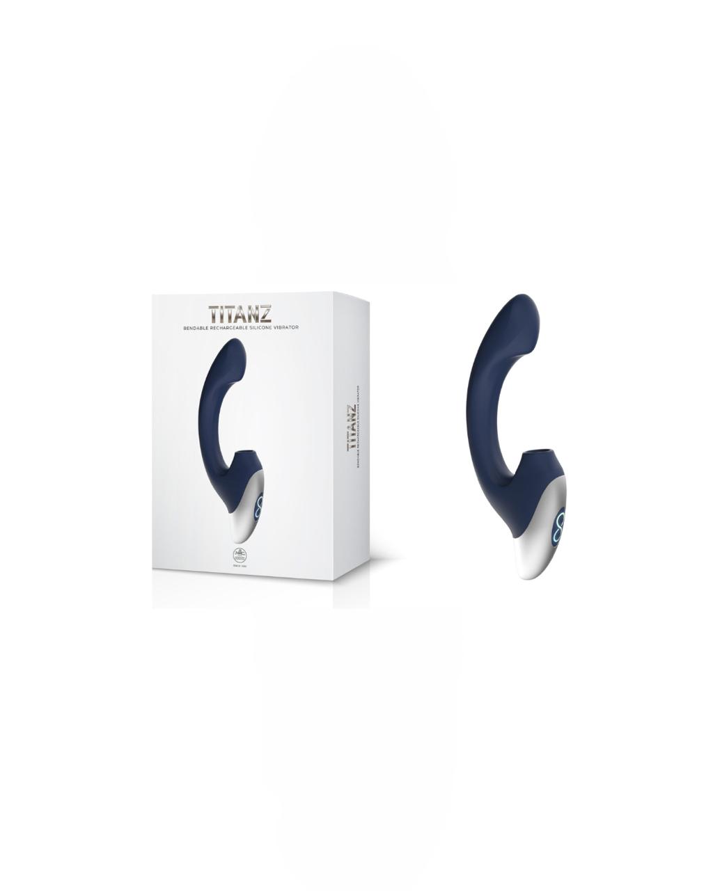 Titanz Bendable Rechargeable Silicone Vibrator