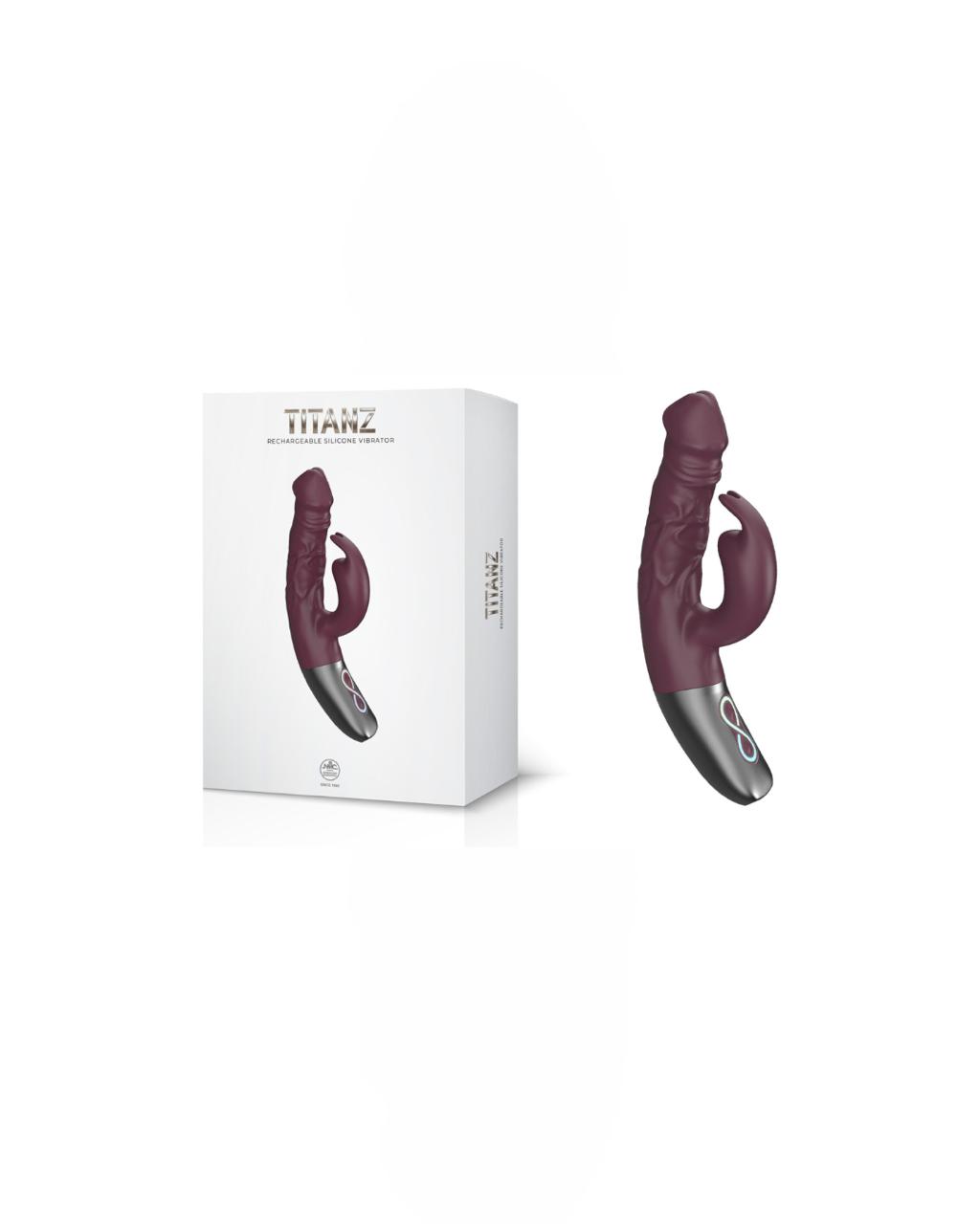 Titanz Rechargeable Silicone Rabbit | Vibrator