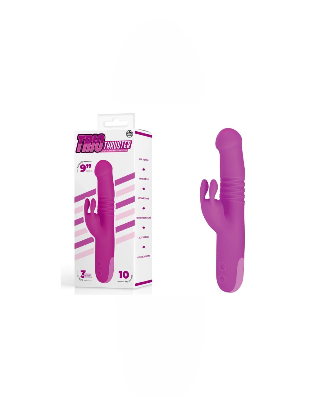 Trio Thruster 3 in 1 Rabbit | Vibrator
