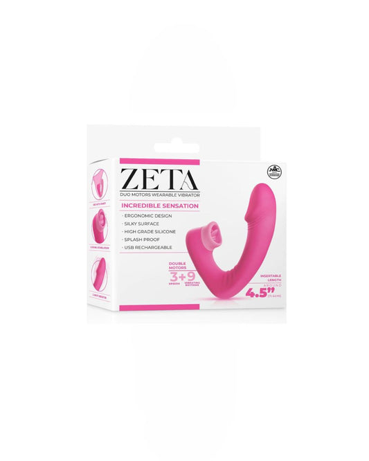 Zeta Duo Motor Wearable Vibrator